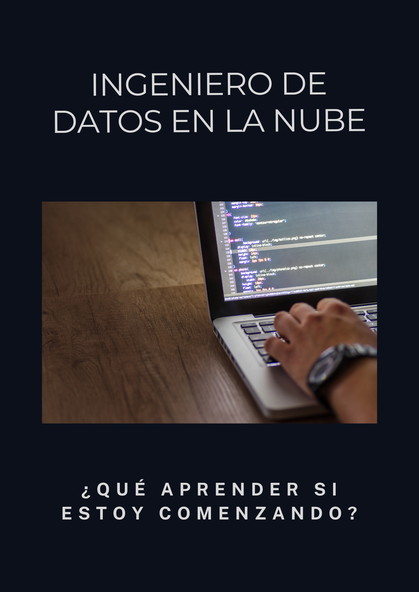 infografia que aprender si quiero ser ingeniero de datos en la nube